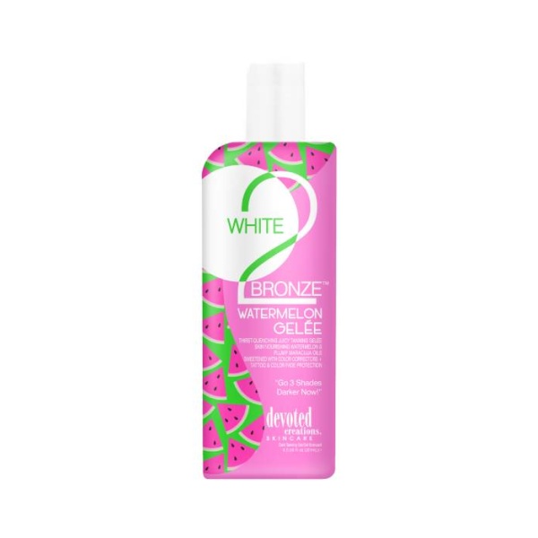 White 2 bronze watermelon gelee